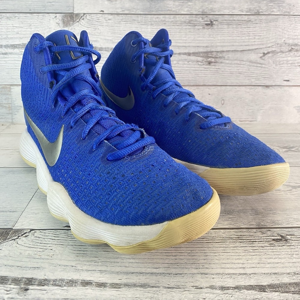 Nike Hyperdunk Shoes Womens 8.5 Royal Blue Basketball Athletic Gym 897813-401